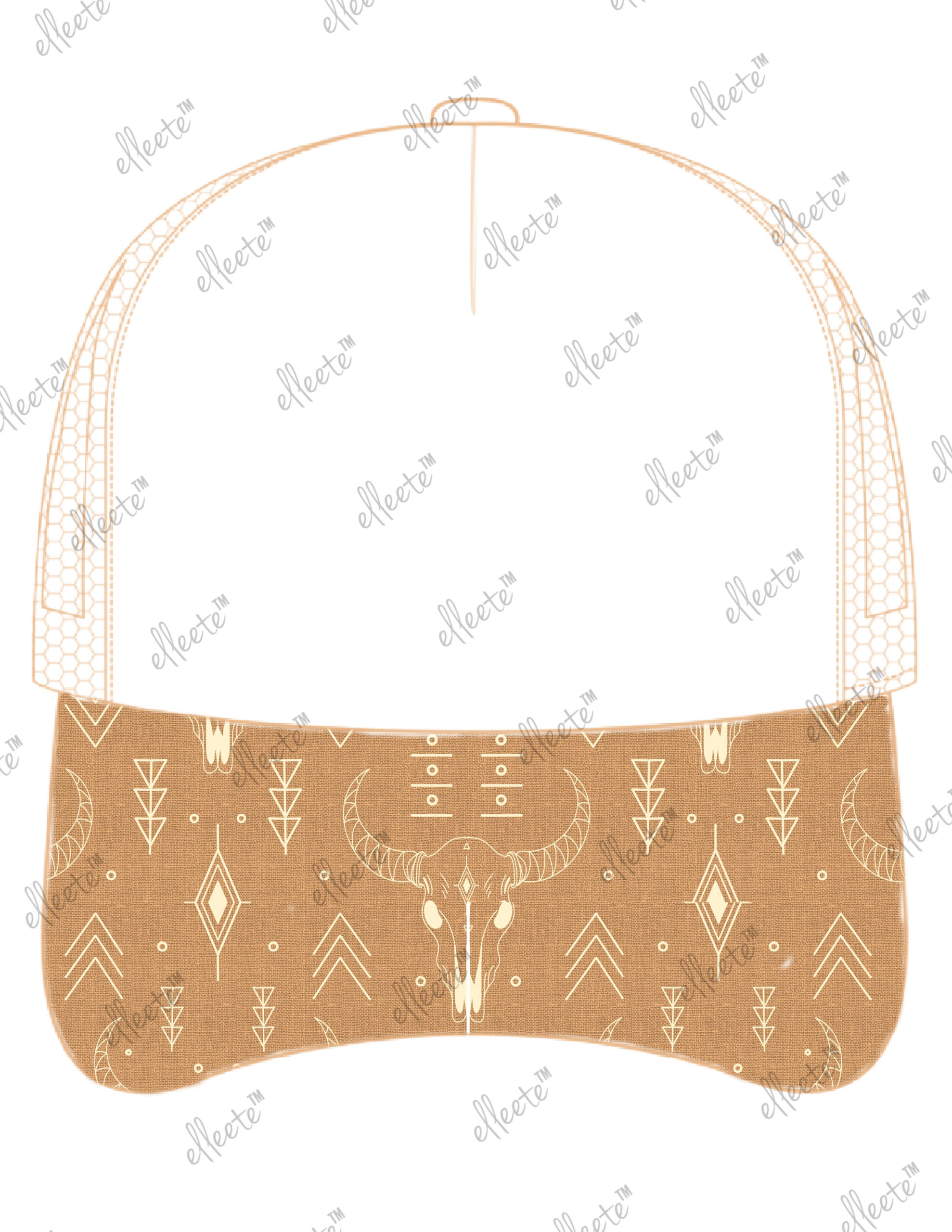 Stock Economy Elleete™️ Hats / 5 Panel Polyester Trucker Hat - Image 20