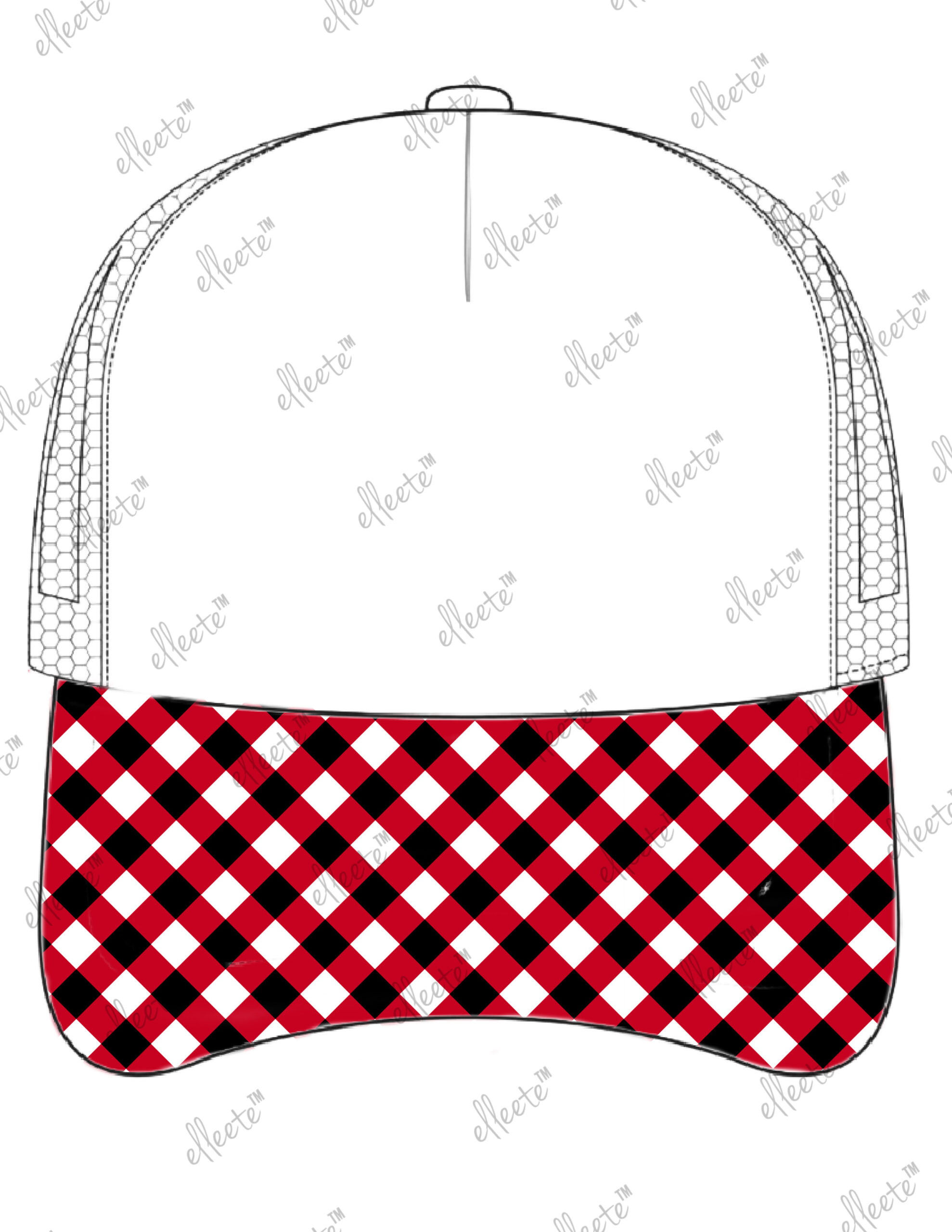 Stock Economy Elleete™️ Hats / 5 Panel Polyester Trucker Hat - Image 8