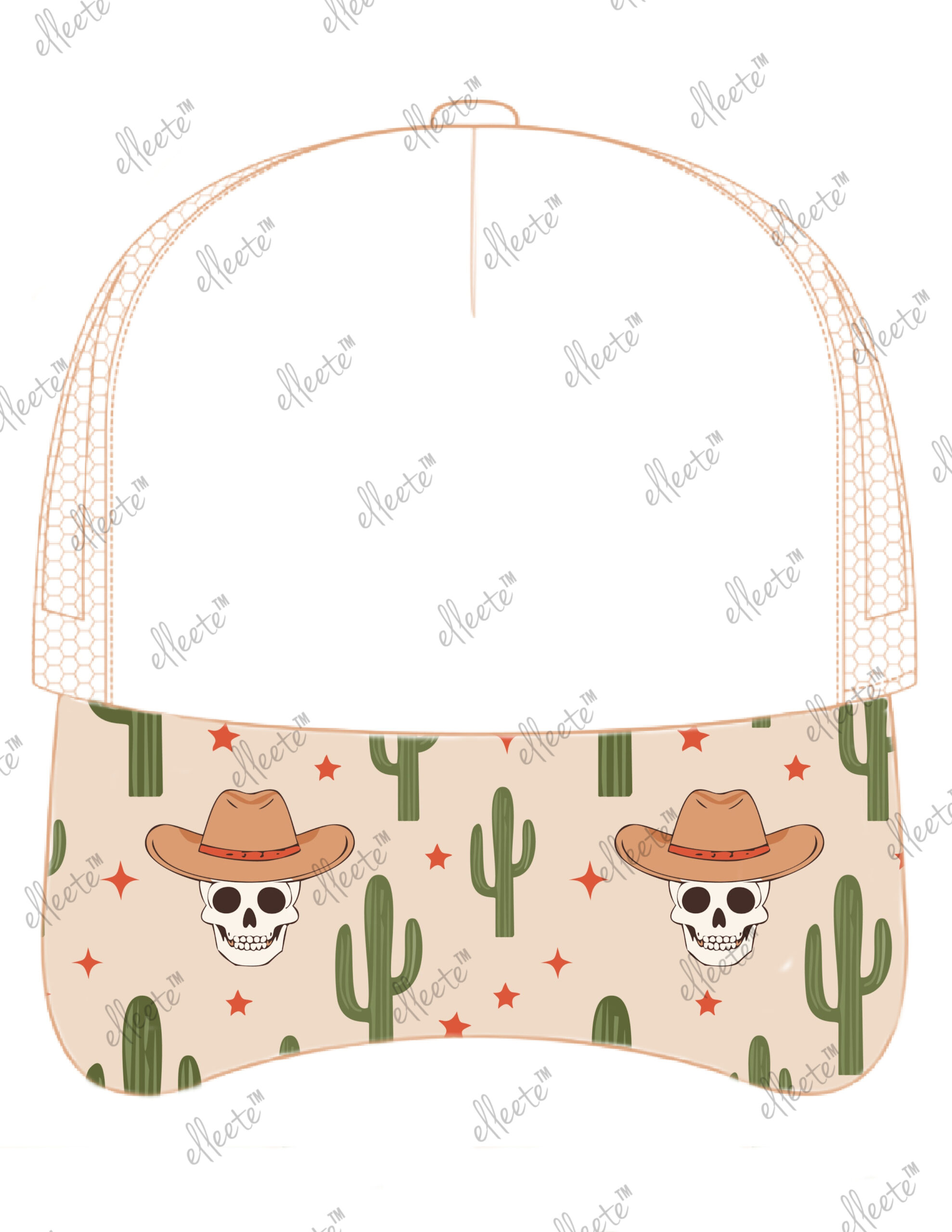 Stock Economy Elleete™️ Hats / 5 Panel Polyester Trucker Hat - Image 13