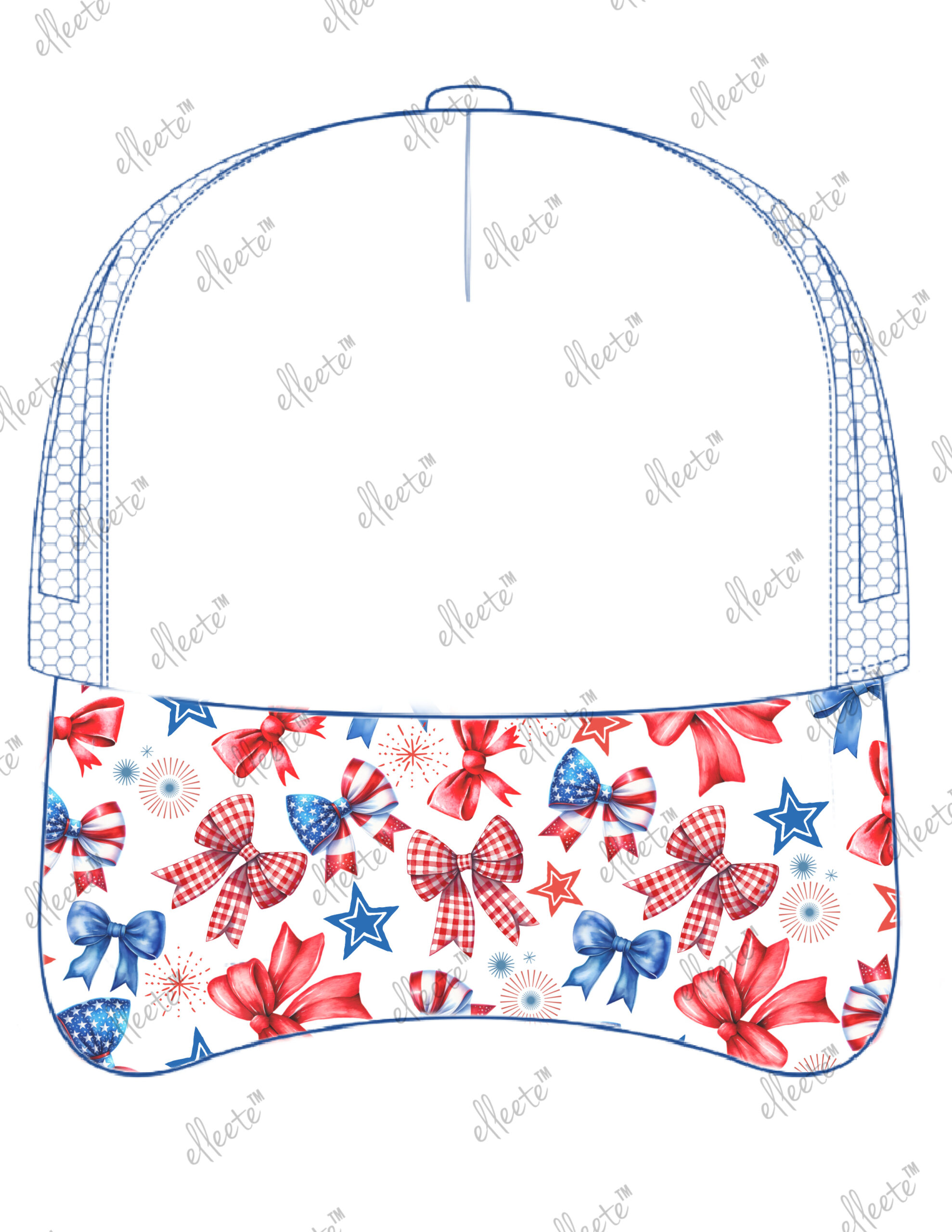 Stock Economy Elleete™️ Hats / 5 Panel Polyester Trucker Hat - Image 32