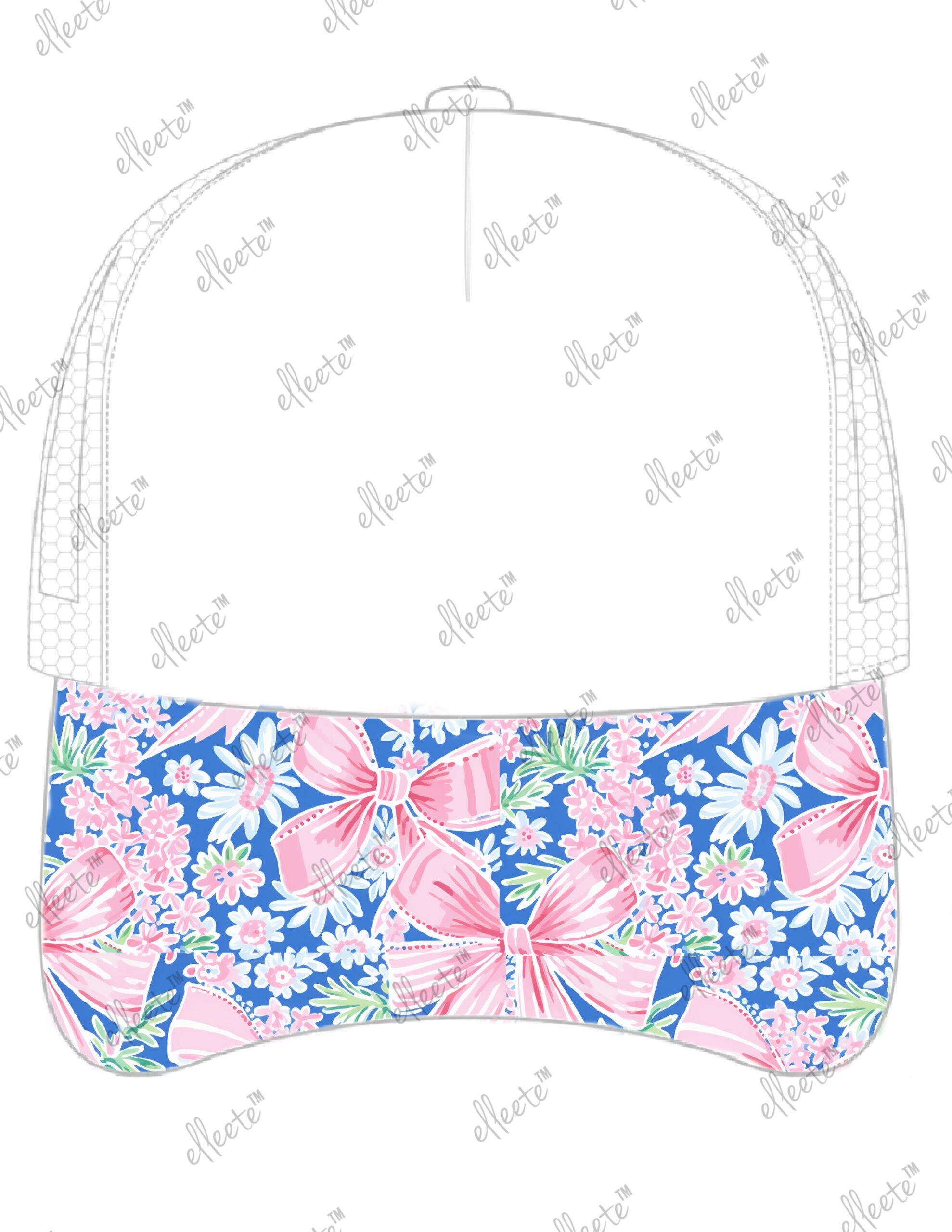 Stock Economy Elleete™️ Hats / 5 Panel Polyester Trucker Hat - Image 10