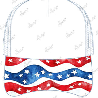 Stock Economy Elleete™️ Hats / 5 Panel Polyester Trucker Hat