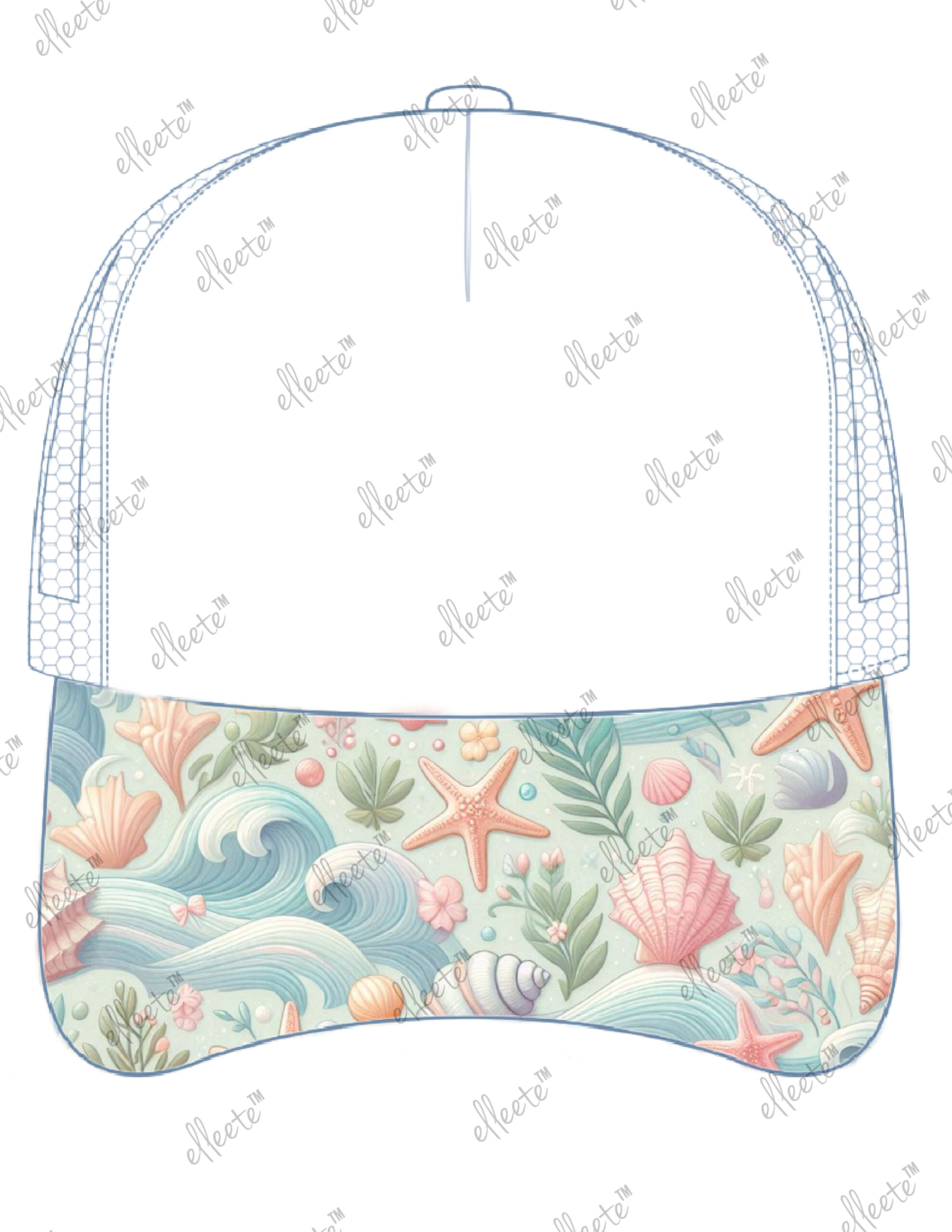 Stock Economy Elleete™️ Hats / 5 Panel Polyester Trucker Hat - Image 31