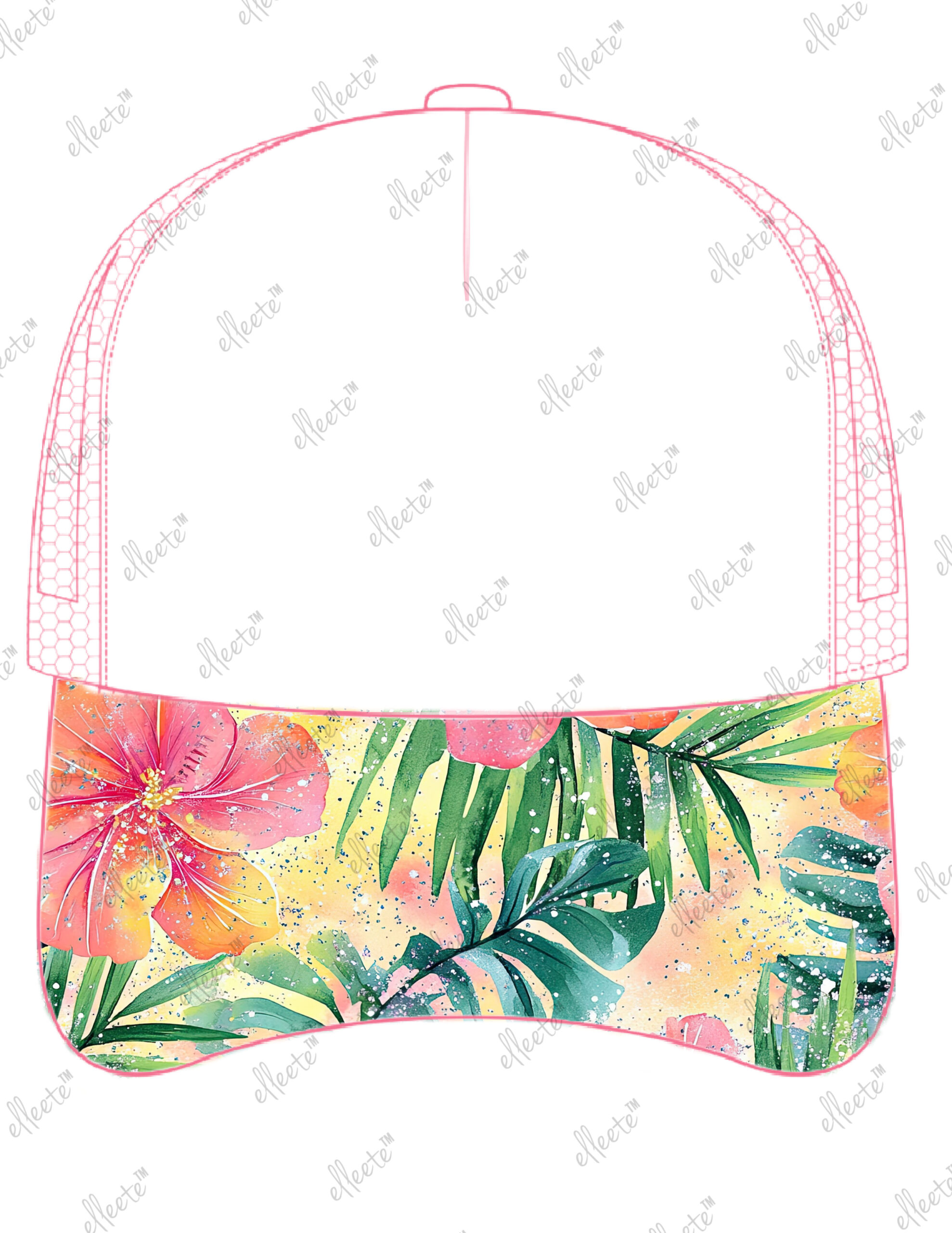 Stock Economy Elleete™️ Hats / 5 Panel Polyester Trucker Hat - Image 25