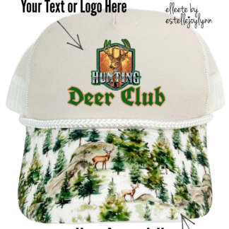 Elleete™️ 5 Panel Cotton & Mesh Trucker Hat